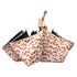 Umbrella Glass Fiber Flexible Frame Portable Anti UV Wind Proof 3 Folding Sun Rain Umbrella