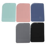 5Pcs Heat Resistant Silicone Mat Pouch for Curling Irons Hair Straighteners Flat Irons
