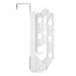 Folding Door Hanger with 5 Holes Retractable Over The Door Laundry Clothes Hanger Rack Space Saving Coat Organizer White