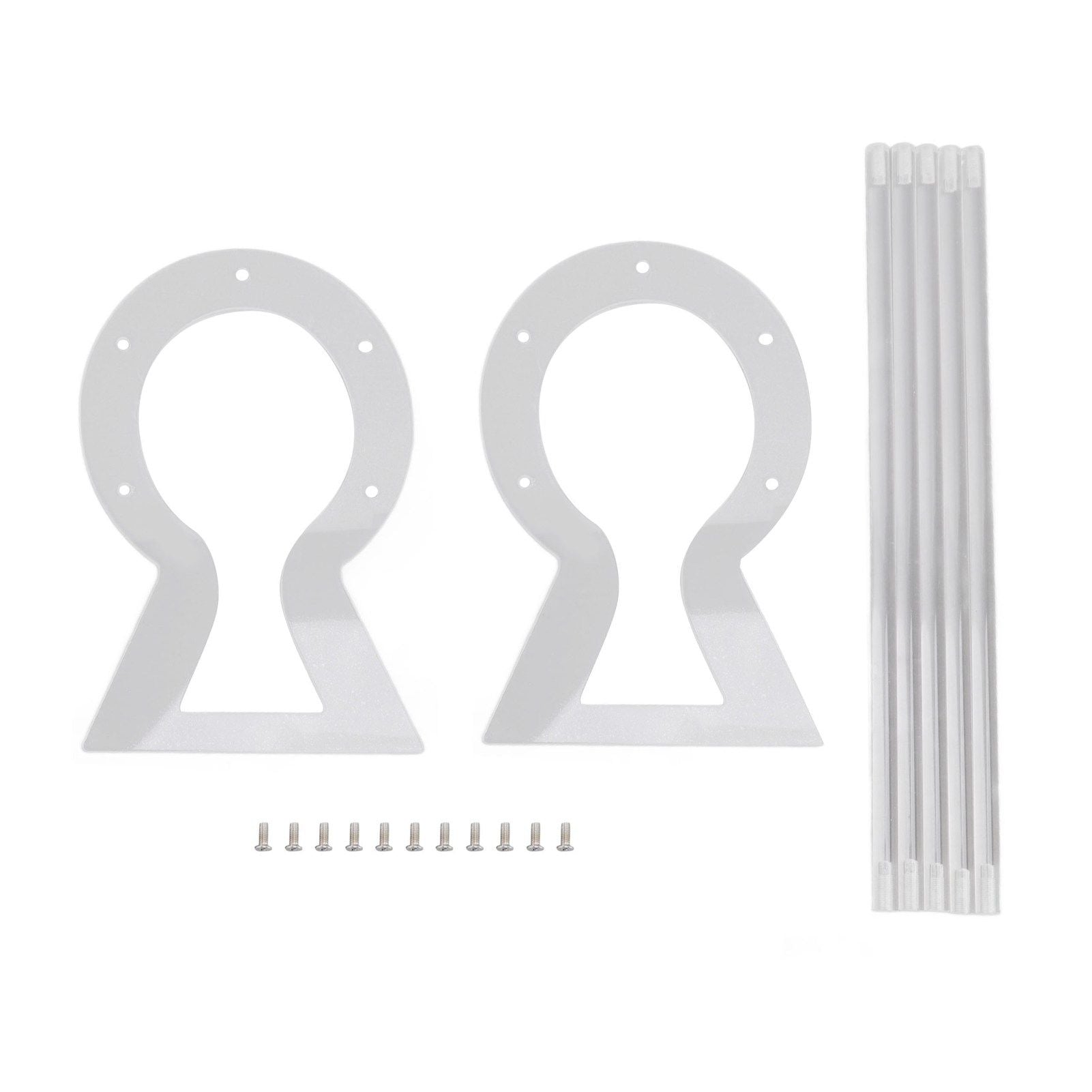 Headband Holder Acrylic Clear Hairband Display Stand Jewelry Storage Rack for Teen Girl Women Gifts