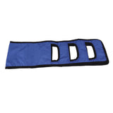 Patient Transfer Sling Gait Belt Padded Breathable Patient Lift Transferring Belt Mobility Aids for Elderly Disabled Blue