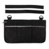 Wheelchair Pouch Bag Waterproof Polyester Multi Pocket Design Wheelchair Side Pocket for Outdoor Mobile Chair Black