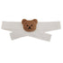 Curtain Tiebacks Embroidered Bear Head Curtain Strap Tie Rope Children Room Decoration Brown Bear