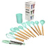 12pcs Nylon Cooking Utensil Set BPA Free Heat Resistant Prevents Stick Kitchen Utensil Set for Kitchen Tool