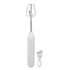 Electric Handheld Egg Beater Electric Milk Frother Coffee Blender Milkshake Blender Foamer Kitchen Tools White