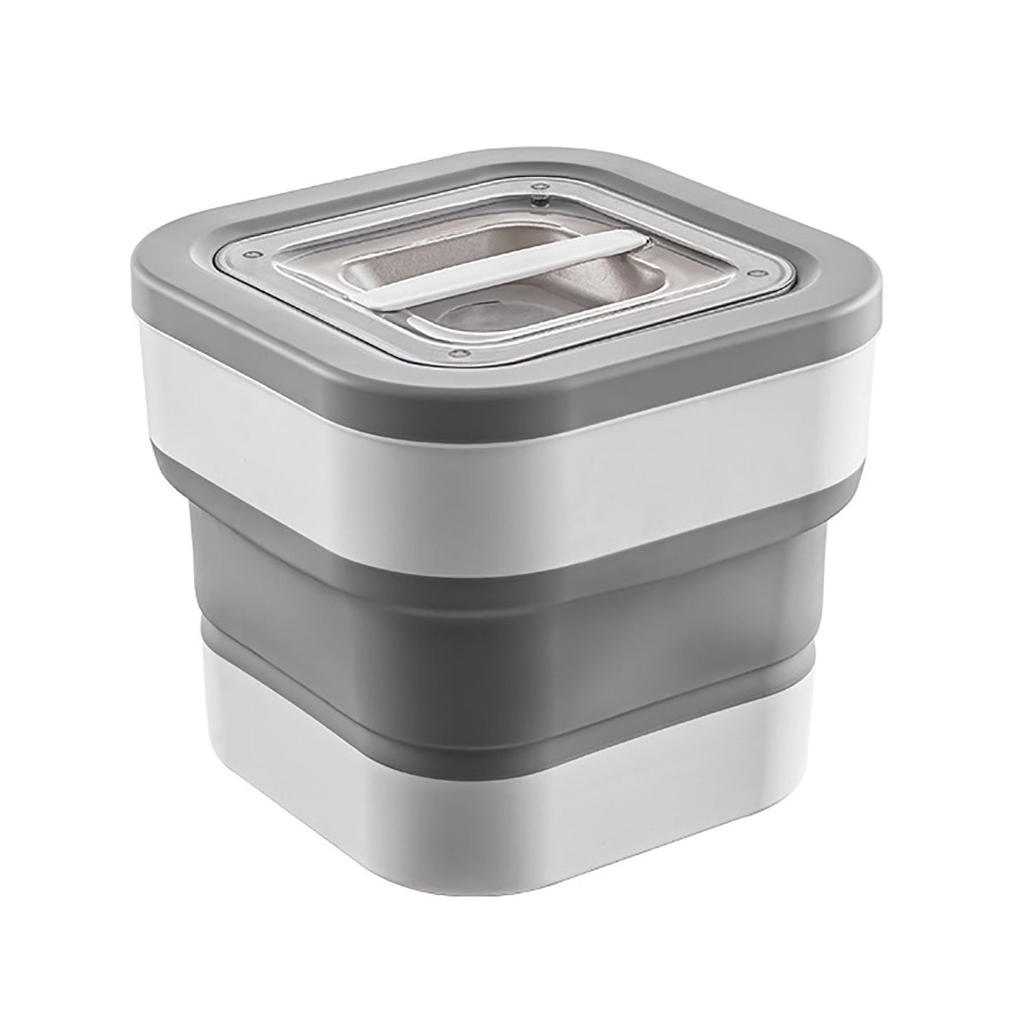 Rice Food Storage Containers Collapsible Dog Pet Cat Food Flour Storage Bin Leakproof Sealable Kitchen Food Container