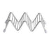 Stainless Steel V Shaped Taco Holder Corn Roll Spring Roll Taco Stand Home Pancake Food Rack 2‑3 Grids 6.3x13.5x4.5cm/2.5x5.3x1.8in