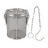 Stainless Steel Tea Ball Infuser Stainless Steel Spice Seasoning Strainer with Extended Chain Hook