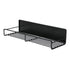 Wall Mounted Magnetic Shelf Refrigerator Punch Free Seasoning Rack Metal Storage Rack 30x10.5x7cm/11.8x4.1x2.8in