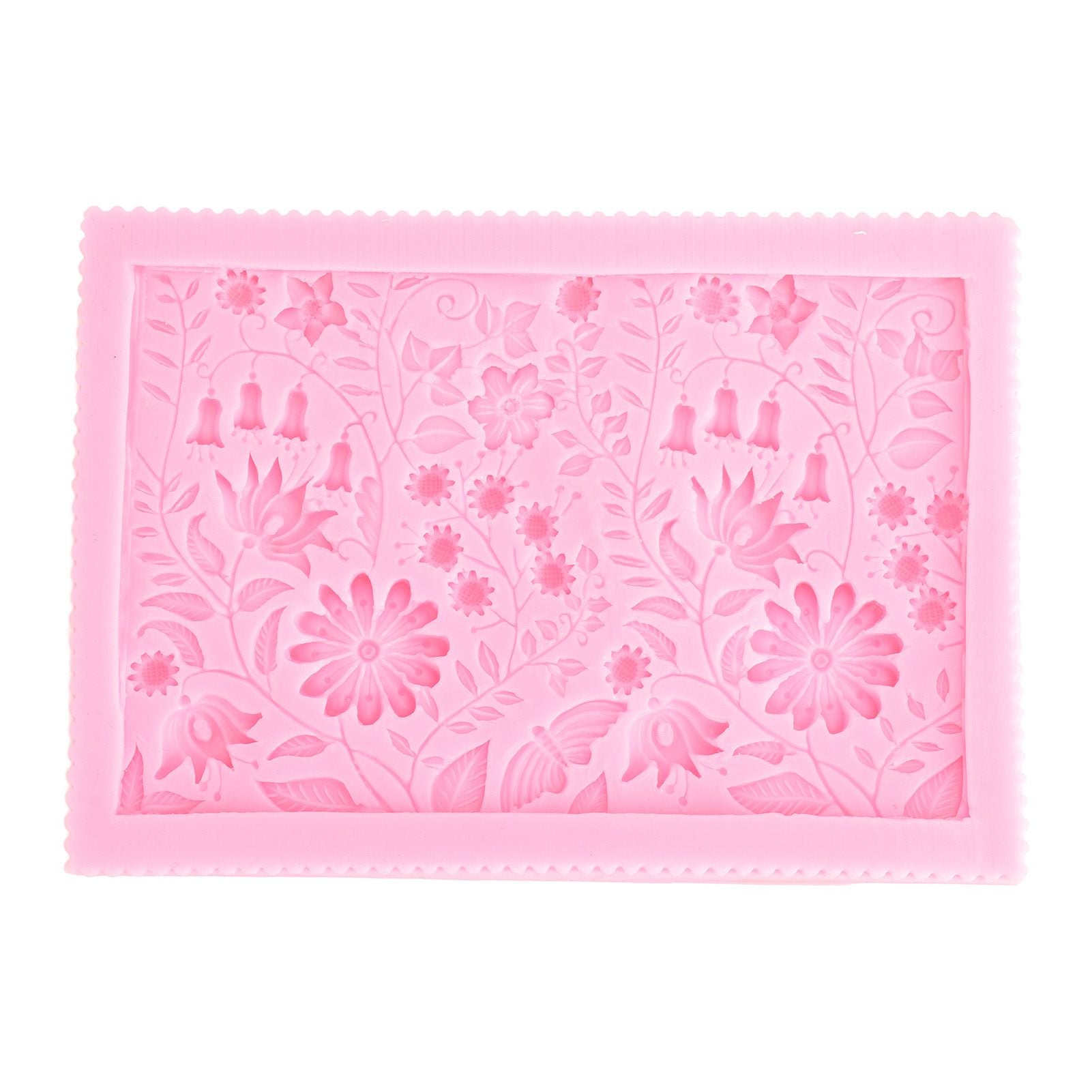 Flower Shaped Silicone Molds Fondant Chocolate Cake Decorative Mold DIY Bake Tool