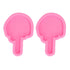 2 Pcs Fondant Molds Easy Cleaning DIY Making Food Grade Silicone Soft Elastic Chocolate Molds for Decorations