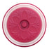 Dish Cover Foldable Drain Basket Dustproof Microwave Cover Splatter Guard for Home Cooking Red