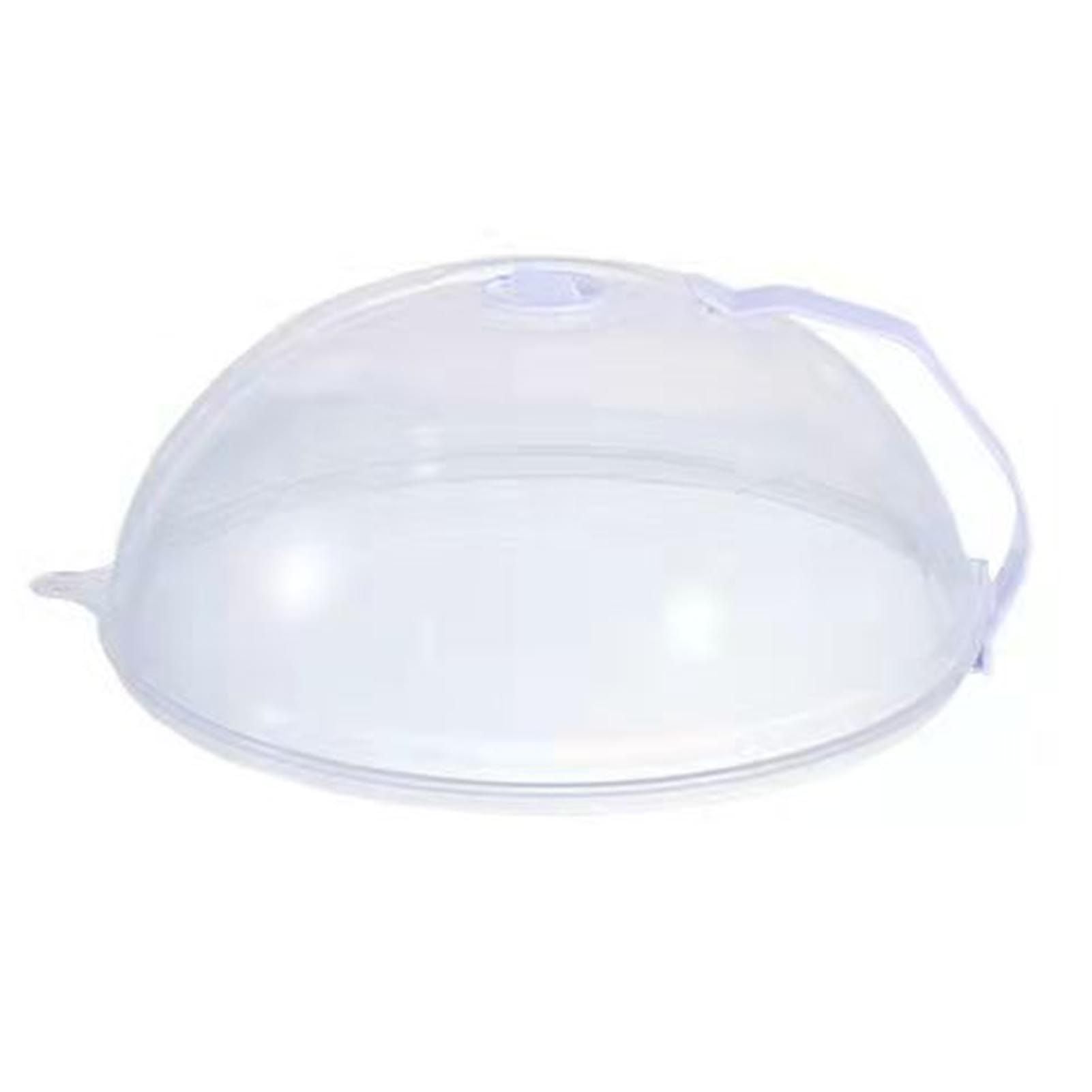 Microwave Oven Splatter Cover High Temperature Resistant Plastic Splash Guard Lid for Kitchen Mini Type