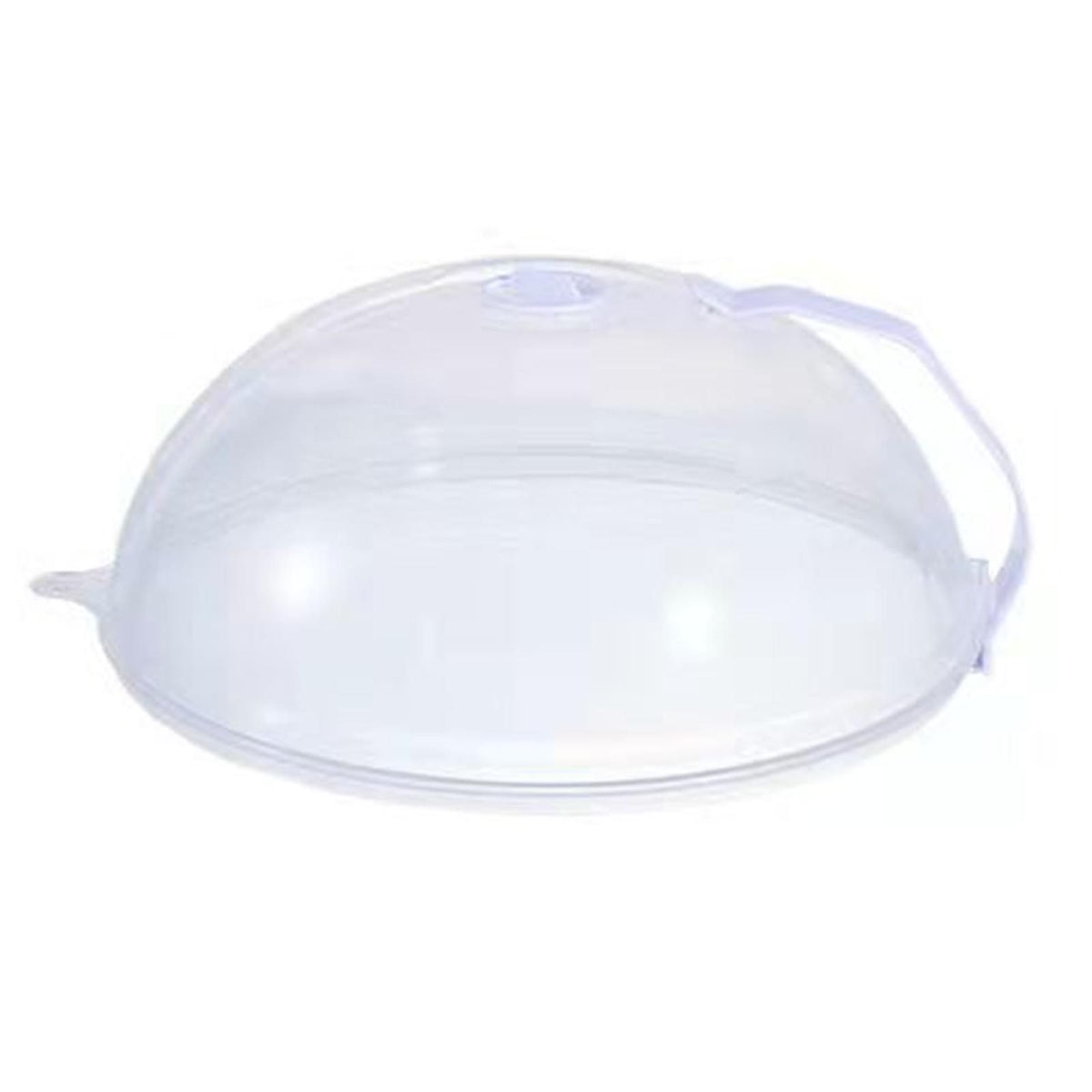 Microwave Oven Splatter Cover High Temperature Resistant Plastic Splash Guard Lid for Kitchen Mini Type