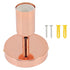 E27 E26 Wall Lamp Base 180 Degrees Up and Down Adjustable Iron Decoration Bulb Socket for Bedroom Living Room Rose Gold