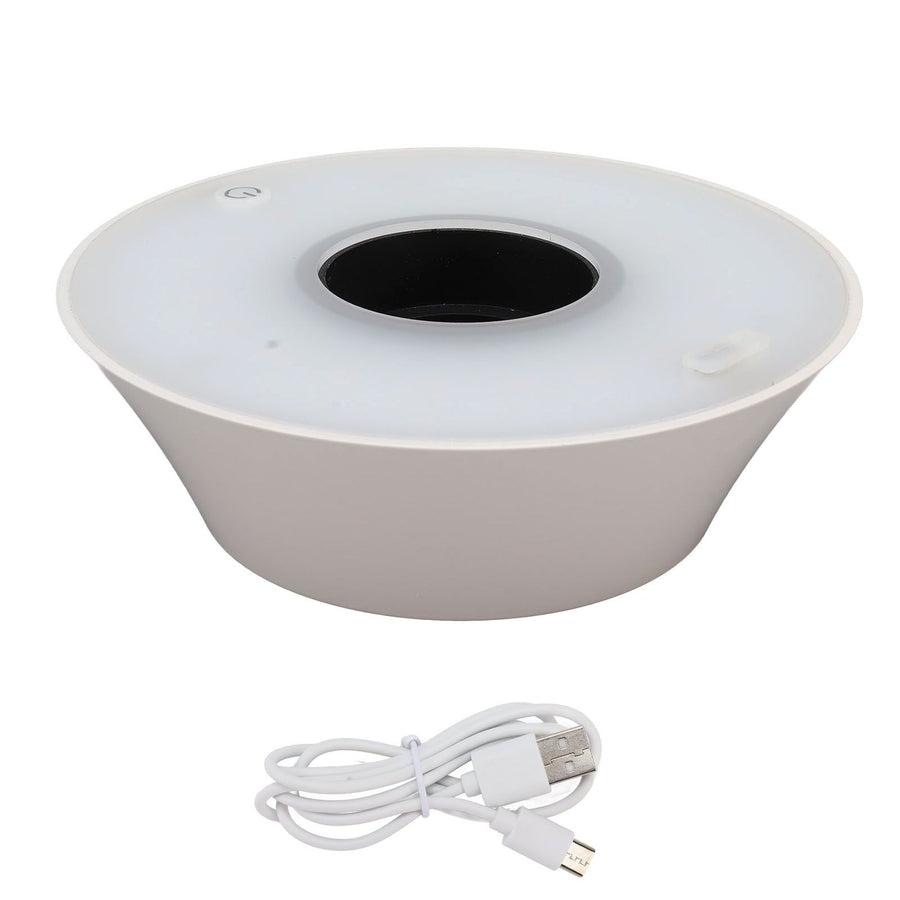 LED Wine Bottle Lamp Innovative Cordless Table Light with USB Cable for Hotel Restaurant Bar Decoration White