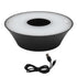 LED Wine Bottle Lamp Innovative Cordless Table Light with USB Cable for Hotel Restaurant Bar Decoration Black