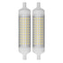 2Pcs R7S LED Light Bulb 118mm Dimmable 15W 154 LEDs Double Ended Floodlight for Home Night Advertising Lighting 220V White Light