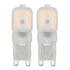 2pcs G9 LED Bulbs Professional 14LEDs High Brightness 270lm Dimmable Replacement Light Bulbs 3W 220V