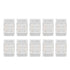 10 Pcs 3Pin 10mm COB LED Strip Connectors Strip to Strip Quick Connection Gapless Solderless LED Connectors for Strip Lights