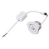 LED Recessed Light Mini Adjustable Angle Aluminium Recessed Ceiling Light White 85‑265V Cold White 6000K
