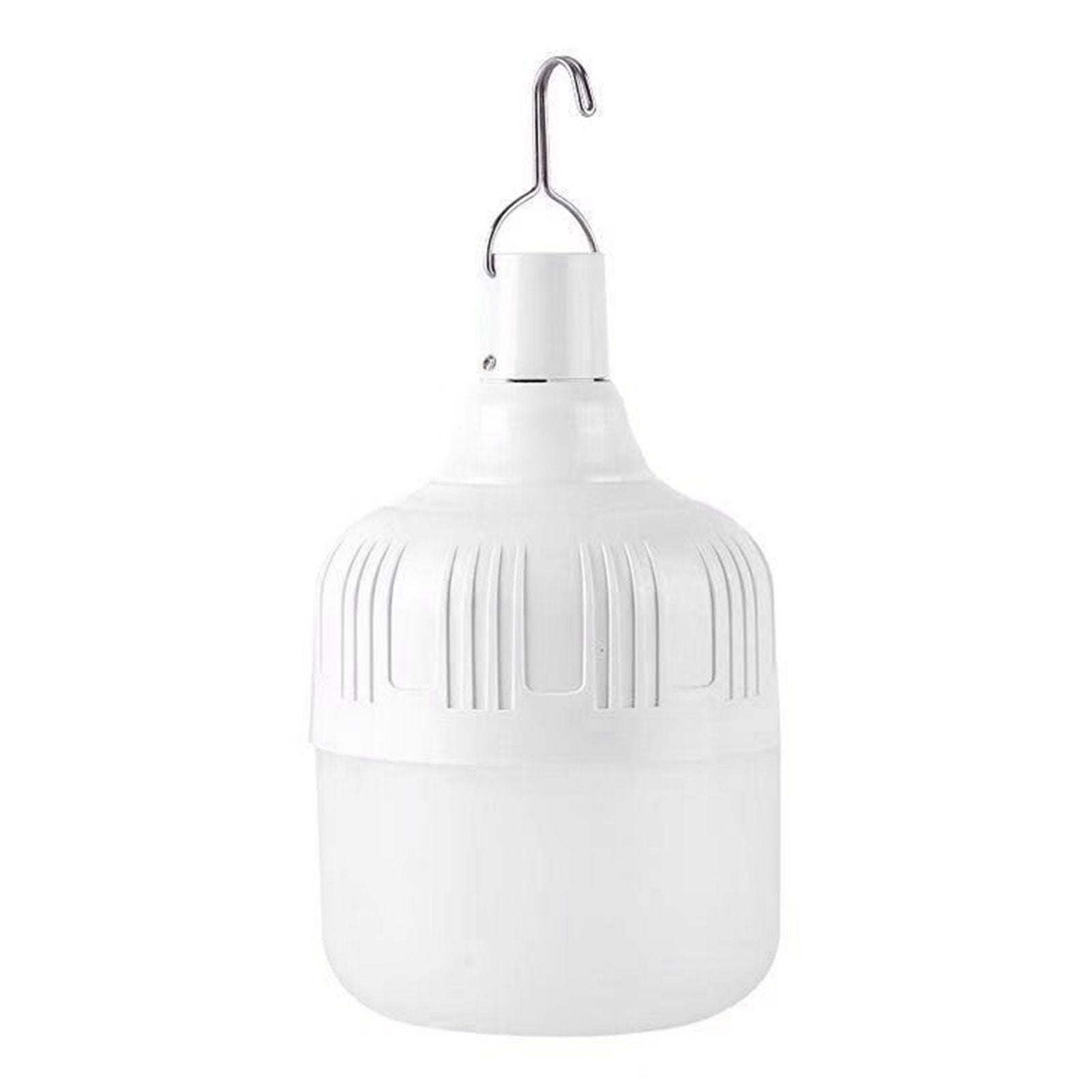 80W 80mm LED Emergency Light Bulb USB Rechargeable Bulb for Outdoor Night Market Stalls Home Power Failure