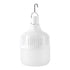 80W 80mm LED Emergency Light Bulb USB Rechargeable Bulb for Outdoor Night Market Stalls Home Power Failure