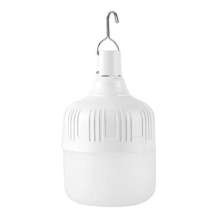 80W 80mm LED Emergency Light Bulb USB Rechargeable Bulb for Outdoor Night Market Stalls Home Power Failure