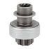 Starter Motor Gear 8T CW Air Cooled Diesel Engine Starting Motor Gear for 170F to 192F Micro Tiller Generator