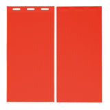 2PCS Beeswax Sheet Mold 5.4mm Reusable Silicone Beeswax Mold Foundation for Bee Keeping 37.5x21CM Red