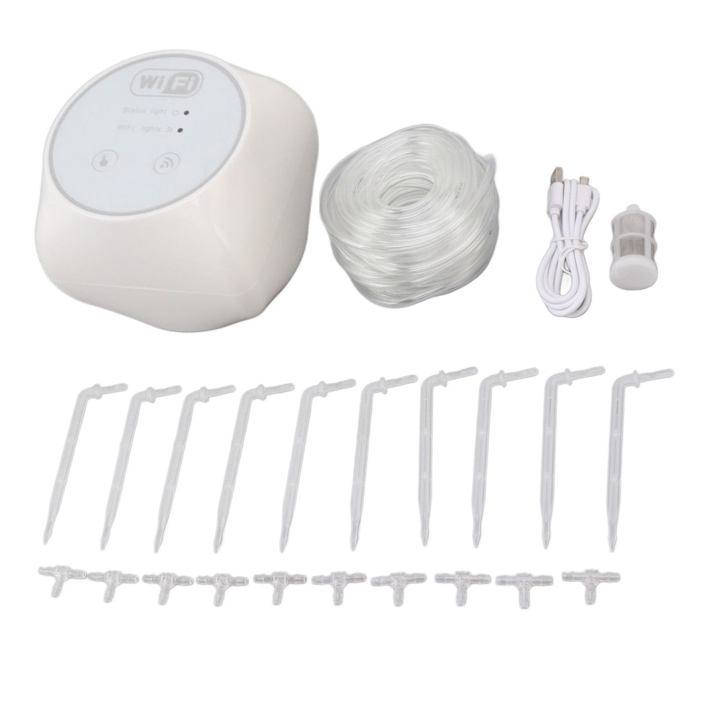 Automatic Drip Irrigation Kit WiFi Auto Watering System Water Timer for Garden Plant