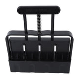 Soil Block Maker with Comfortable Handel ABS 4 Cell Soil Blocking Tool for Seed Starting Germination