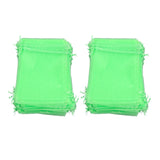 100PCS Fruit Protection Netting Bag Reusable Garden Mesh Barrier Bag for Plant Flower Fruit Trees Green 7x9cm/2.8x3.5in