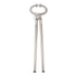 Cow Nose Plier Stainless Steel Automatic Locking Bull Cattle Nose Ring Pliers for Farm Ranch