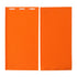2 Sheets 5.4mm Silicone Beeswax Mold Beeswax Foundation Press Embosser Honeycomb Sheets Mold Bee Keeping Supplies Orange