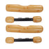 2 PCS Wood Grain Inflatable Floating Row Pool Floats Floating Log Raft Toys Outdoor Party Water Sports Games for Adults Kids