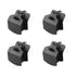 4PCS Generator Foot Pad Shock Absorbing 168F 170F 2KW‑3KW Cushion Pad for Diesel Generator Damping Foot Accessories