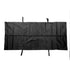 Black Emergency Cadaver Body Bag Oxford Cloth Body Storage Bag 210D Waterproof for Funeral Hospital Transportation 210x75cm/82.7x29.5in