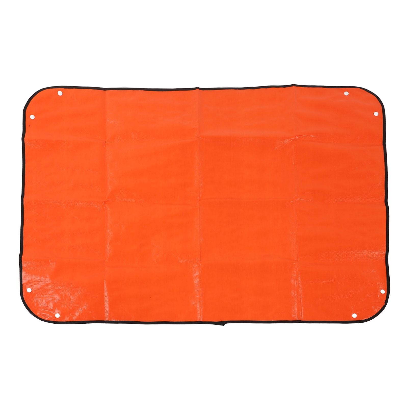 Large Repotting Mat Waterproof Foldable Indoor Plant Succulent Potting Mat for Plant Transplanting and Mess Control Orange