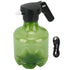 3L Electric Spray Bottle Rechargeable High Pressure Cleaning Spray Can for Watering Flowers Garden Cleaning Green