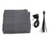 Balcony Privacy Screen Fence Cover HDPE UV Protection Privacy Screen Fence for Deck Patio Backyard Outdoor Pool Dark Gray