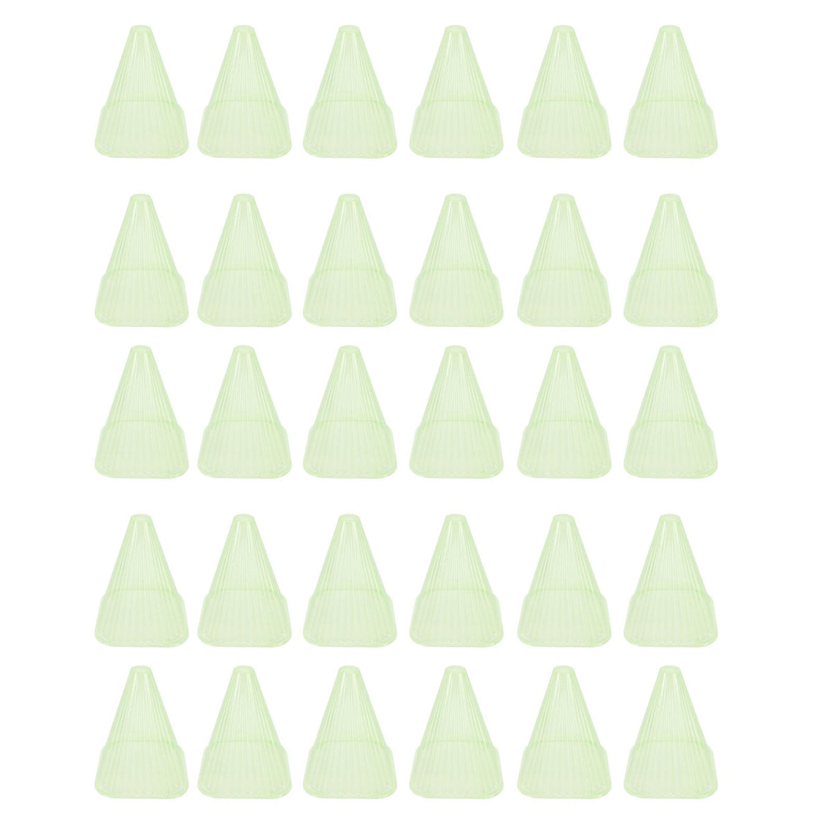 30PCS Bell Plant Protectors Ventilate Plastic Effective Protection Reusable Bell Plant Cover for Plants