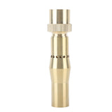 Fountain Nozzle Brass Fountain Sprinkler Head Column Waterscape Sprinkler Head for Garden Pond Bring Beautiful Visual Effects G3/4in