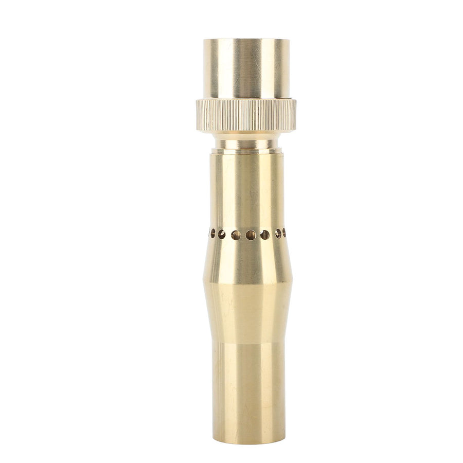 Fountain Nozzle Brass Fountain Sprinkler Head Column Waterscape Sprinkler Head for Garden Pond Bring Beautiful Visual Effects G1in