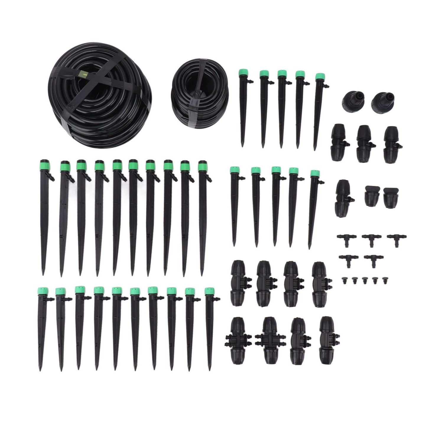Garden Irrigation System Garden Watering System Automatic Drip Irrigation Kits for Raised Garden Bed Yard Lawn
