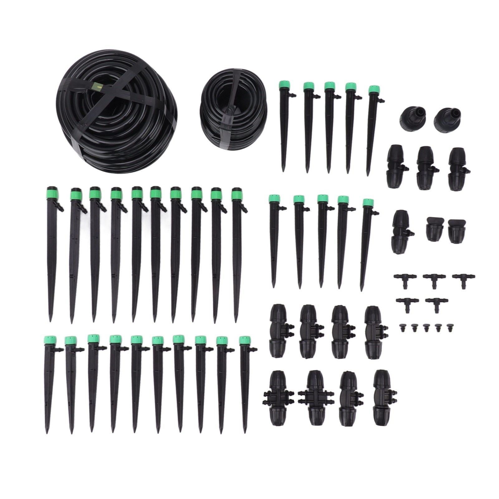 Garden Irrigation System Garden Watering System Automatic Drip Irrigation Kits for Raised Garden Bed Yard Lawn