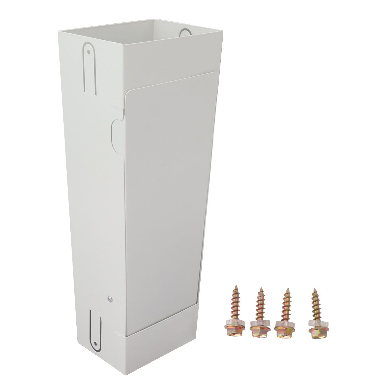 Rainwater Collection System 3x4in Downspout Water Diverter Connector System for Lawn Garden