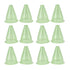 12Pcs Garden Cloches Plastic Multifunctional Plant Covers Protectors Dome Bell Transparent Jar Prevent Birds Frost