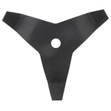 Black Weed Wacker Blades 3 Teeth Carbon Steel Brush Cutter Blades Heavy Duty Brush Cutter Blades for Lawn Yard Garden Bush Trimming