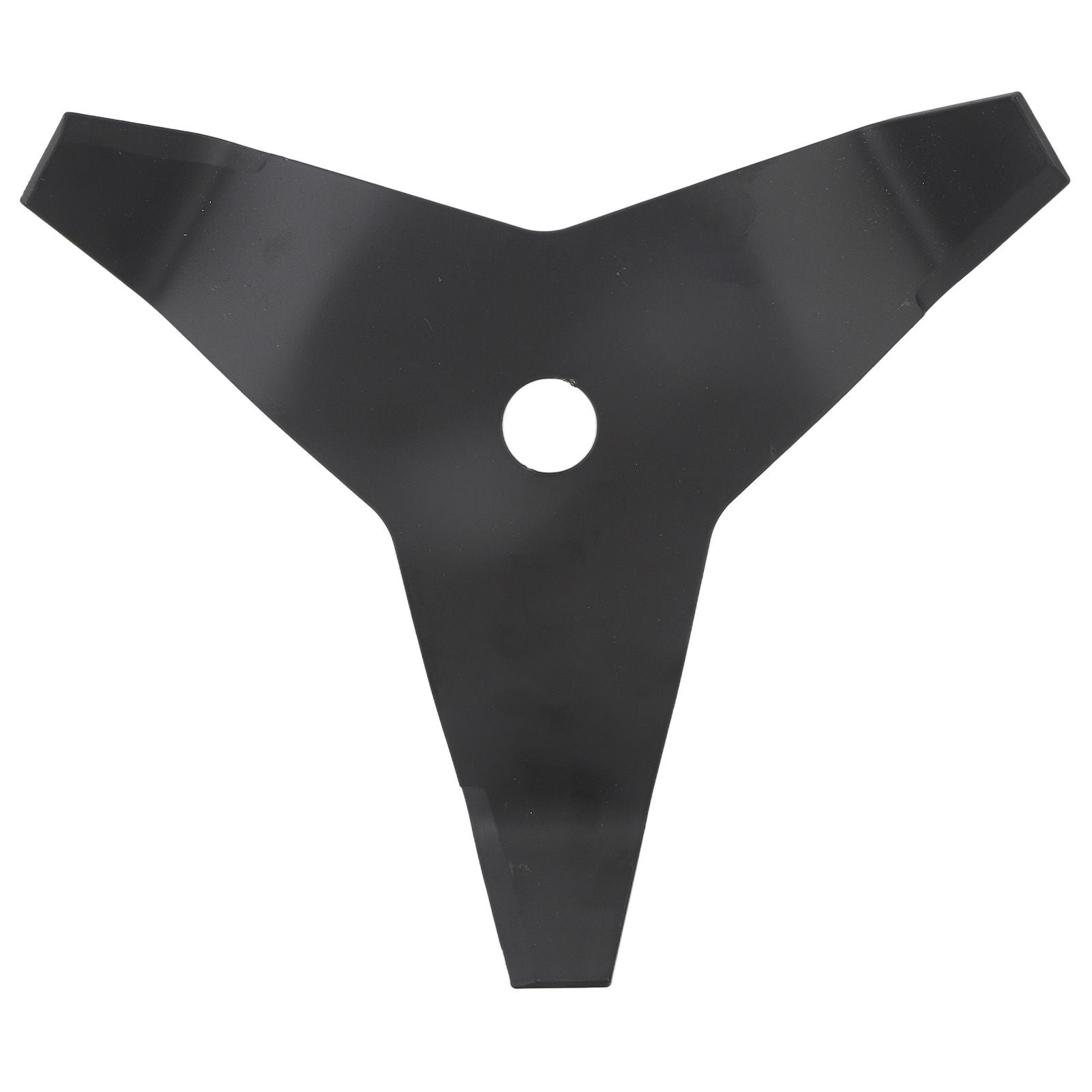 Black Weed Wacker Blades 3 Teeth Carbon Steel Brush Cutter Blades Heavy Duty Brush Cutter Blades for Lawn Yard Garden Bush Trimming